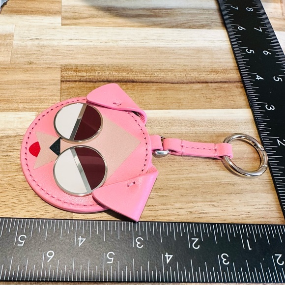 kate spade - spademals mod dog dangle keychain in roccopink - Picture 8 of 9